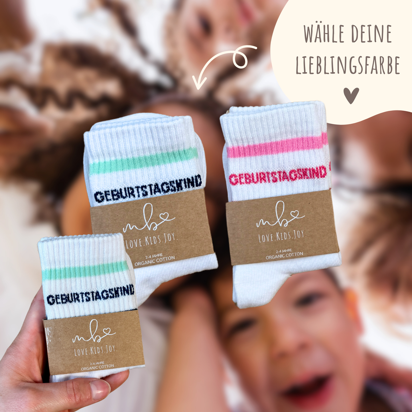Geburtstagskind Socken Blau | Geschenk zum Geburtstag