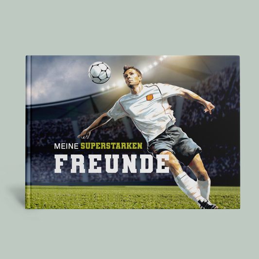 Freundebuch für Kinder | Fußball