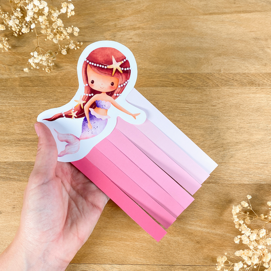 10 Einladungen zum Selberbasteln | Meerjungfrau