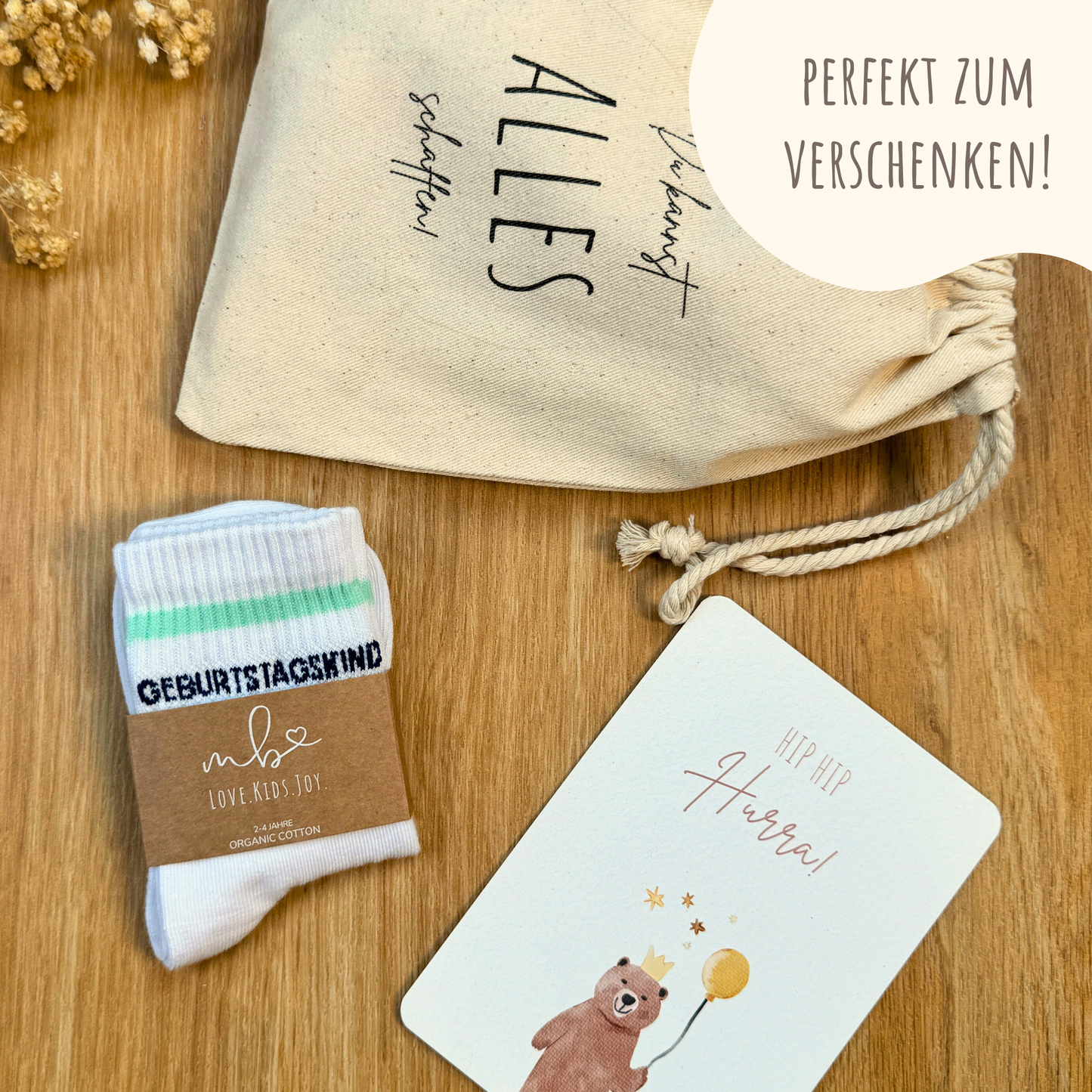 Geburtstagskind Socken Blau | Geschenk zum Geburtstag