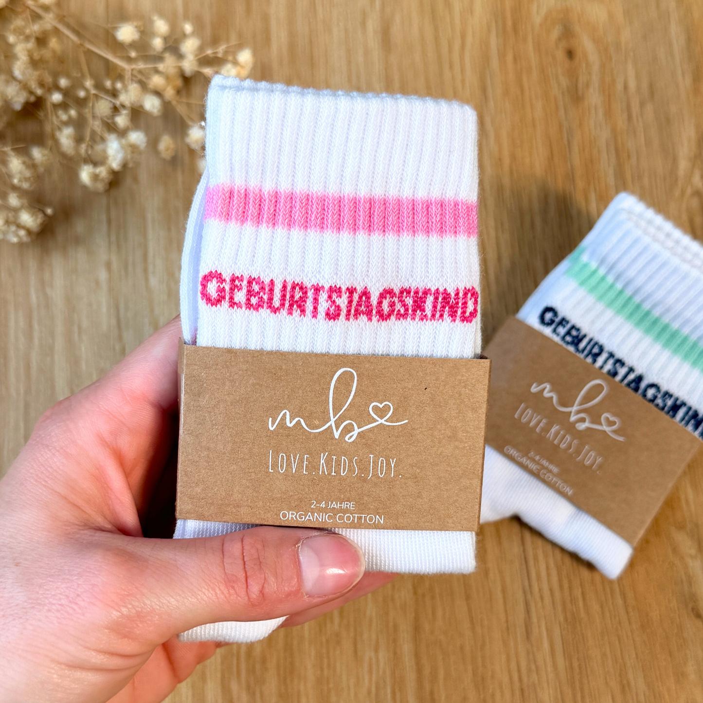 Geburtstagskind Socken Pink | Geschenk zum Geburtstag