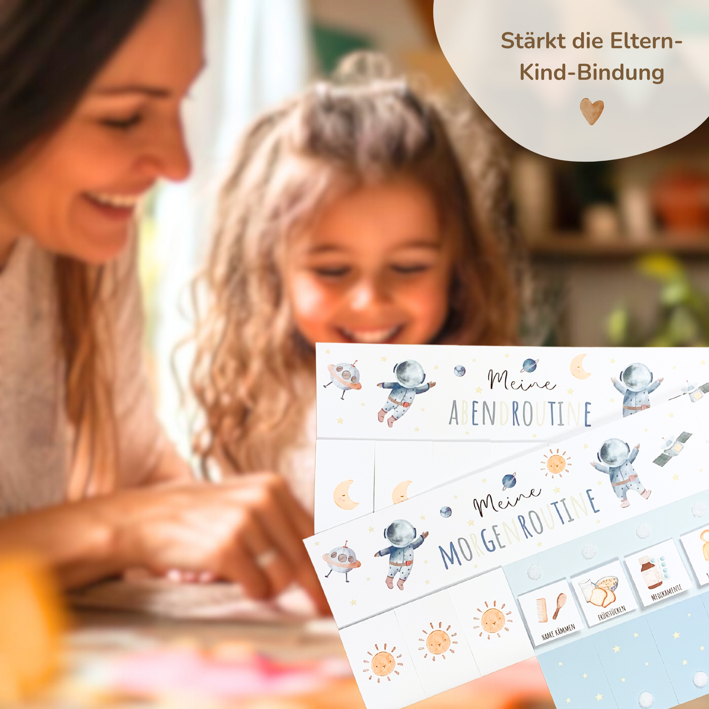 Morgen- & Abendroutine für Kinder | zum sofort Ausdrucken | Astronaut