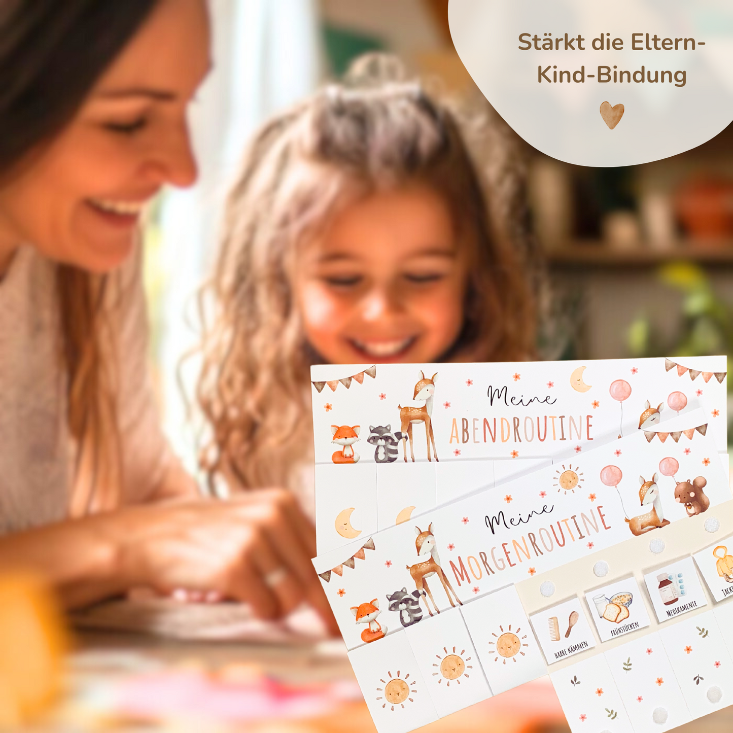 Morgen- & Abendroutine für Kinder | zum sofort Ausdrucken | Süße Tiere