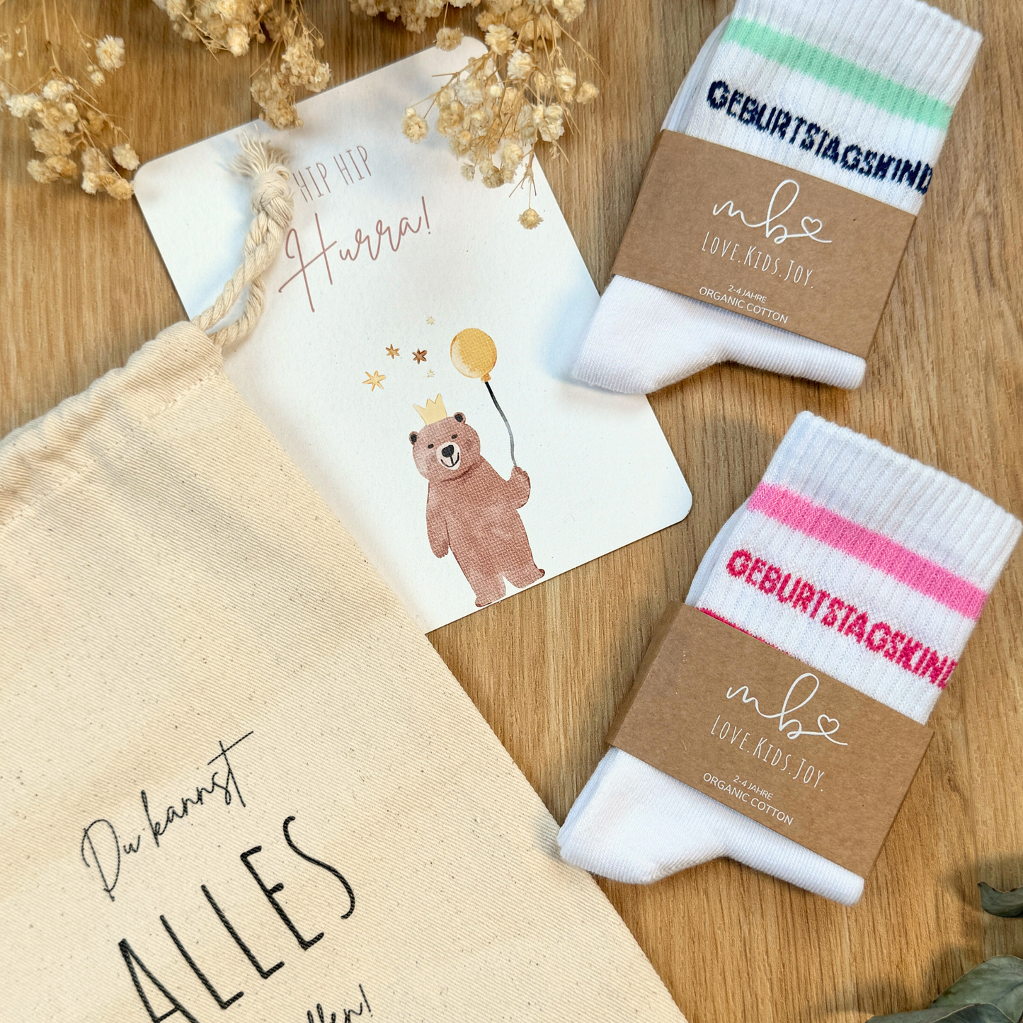 Geburtstagskind Socken Blau | Geschenk zum Geburtstag