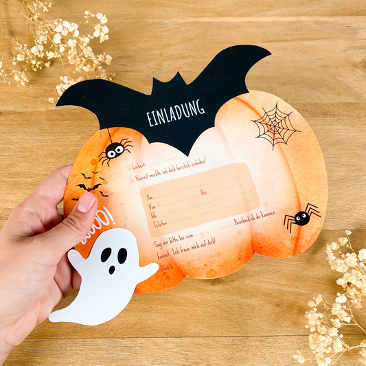 10 Einladungen zum Selberbasteln | Halloween