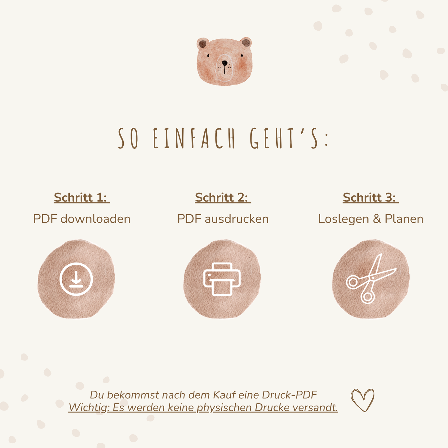 Wochenplan für Kinder | Montessori | zum Ausdrucken | Boho