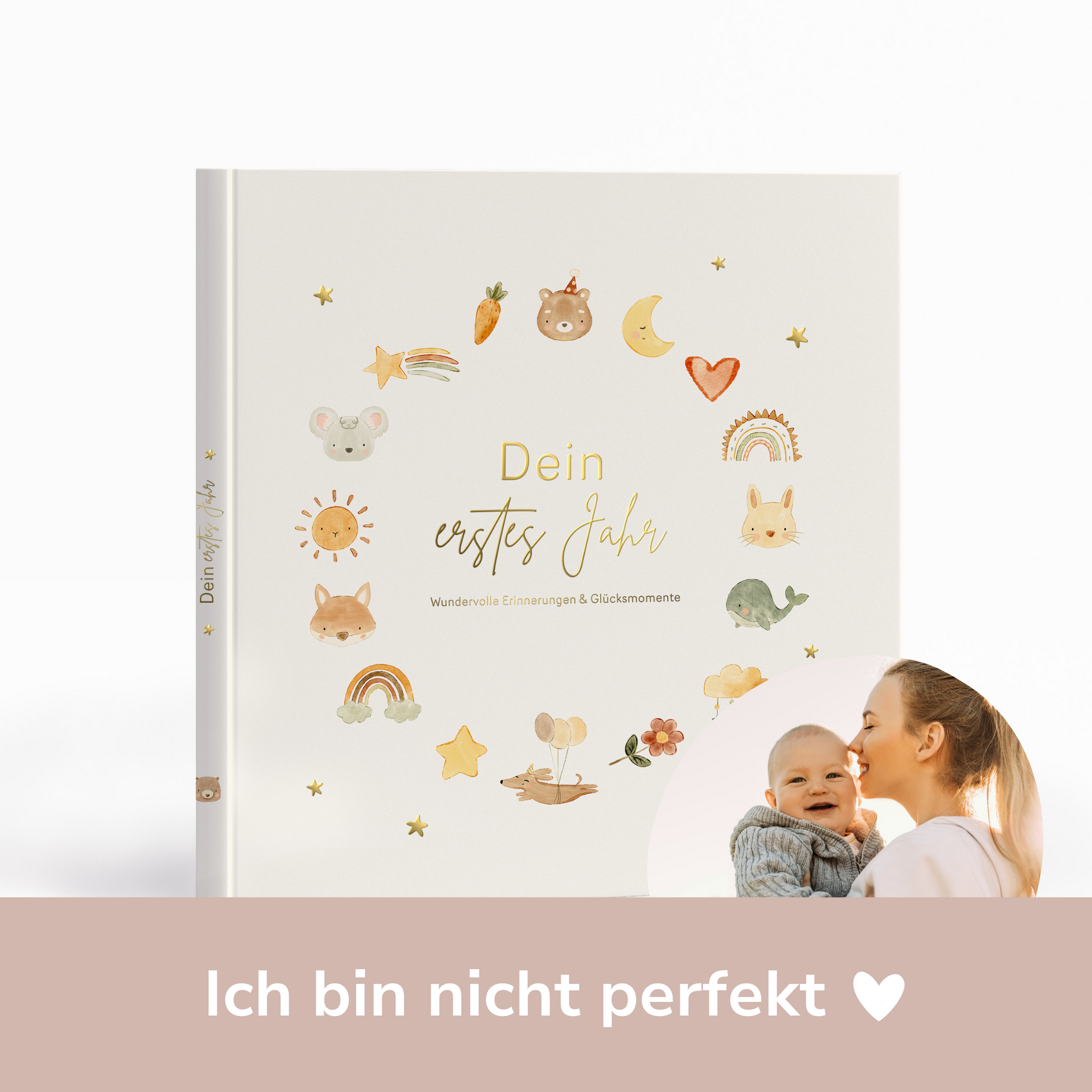 Babyalbum_Dein_erstes_Jahr_mit_Gebrauchsspuren