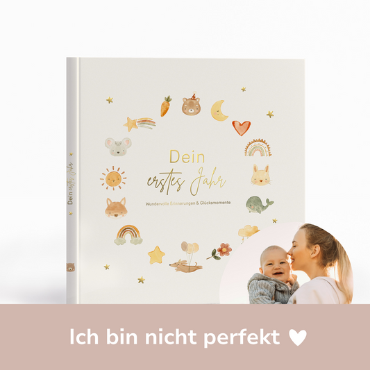 Babyalbum_Dein_erstes_Jahr_mit_Gebrauchsspuren