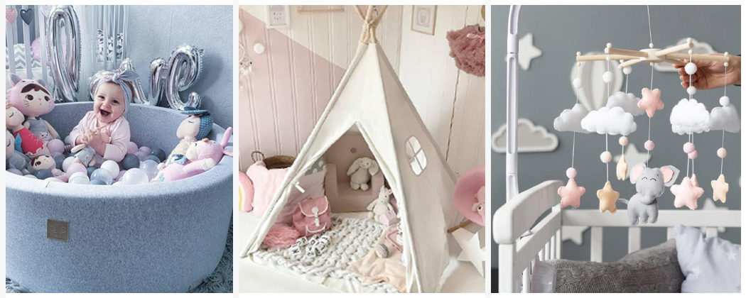 Banner: Kinderzimmer Trends 2020: Tipis, Baby Bällebad & Co