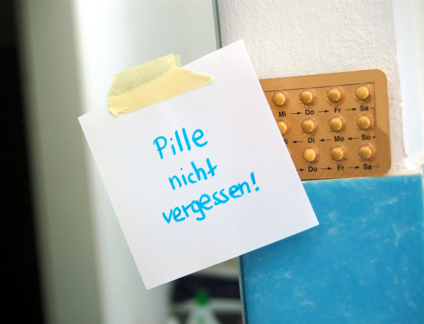 Post it Pille nicht vergessen