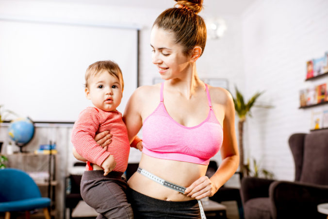 After-Baby-Body Sport mit Baby