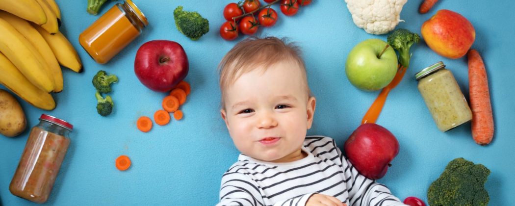 Banner: Die richtige Ernährung für dein Baby