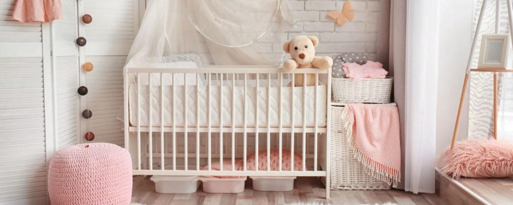 Babyzimmer in rosa