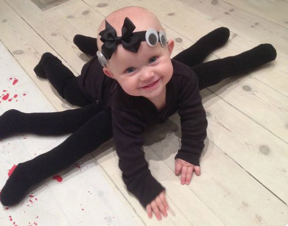 Spinnen Baby Halloween Kostüm