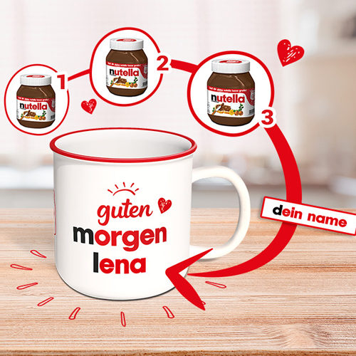 Gratis Nutella Tasse Sogar Mit Namen Erhaltlich Meinbaby123 De