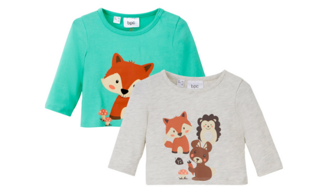 Baby Langarmshirt (2er-Pack)