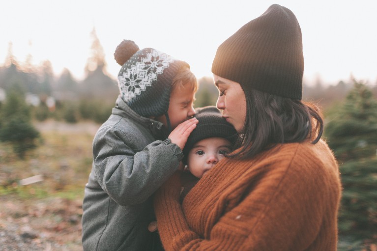 Frische Luft bei erkältetem Baby