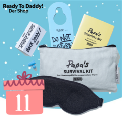 MeinBaby123 Adventskalender Gewinnspiel Papa Survival Kit