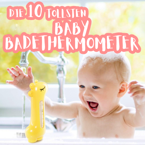Baby Badewanne Badethermometer selbstklebend Ente 