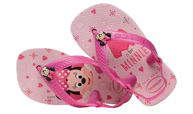 havaianas Disney Minnie Mouse Baby Zehentrenner CLASSICS II für Mädchen