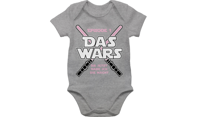 Shirtracer Shirtbody »Das Wars Jetzt habe ich die Macht