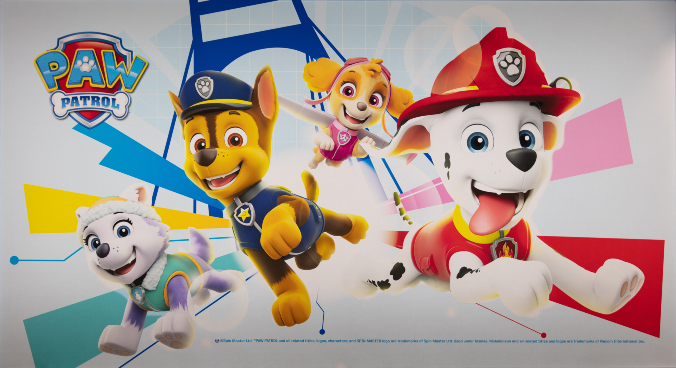 Paw Patrol Fellfreunde laufen wild herum