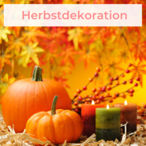 Herbstdekoration