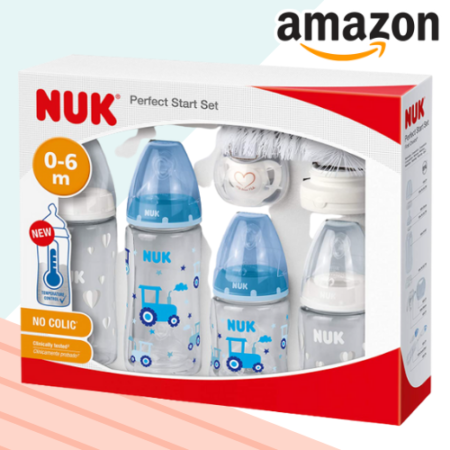 NUK First Choice+ Perfect Start Babyflaschen Set