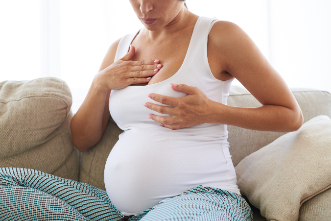 Brust in der Schwangerschaft