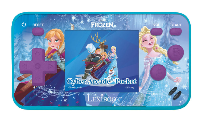 LEXIBOOK Disney Die Eiskönigin Cyber Arcade® Pocket-Display 1,8