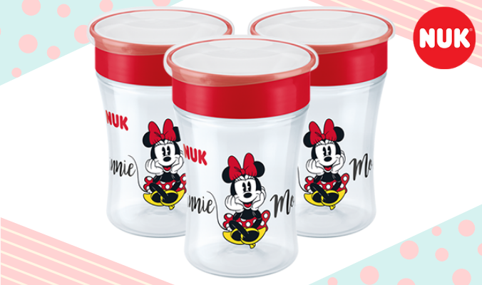 NUK Disney Minnie Mouse Magic Cup 3er Set