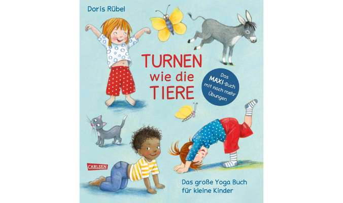 Turnen wie die Tiere - Das große Yoga Buch für kleine Kinder