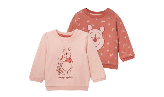 Multipack 2er - Winnie Puuh - Baby-Sweatshirt