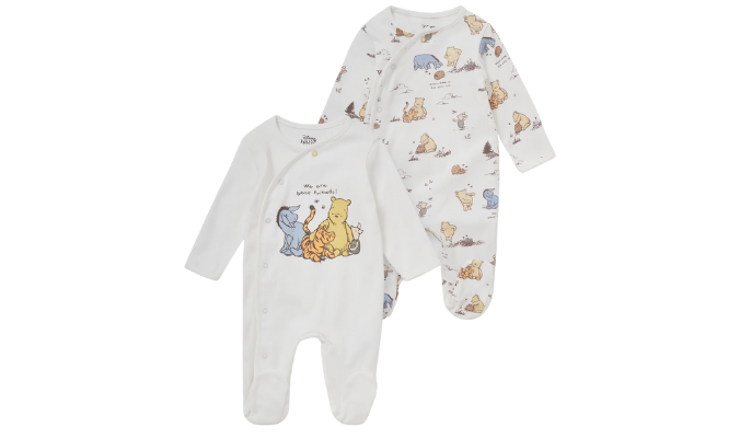 2er - Winnie Puuh - Baby-Schlafanzug