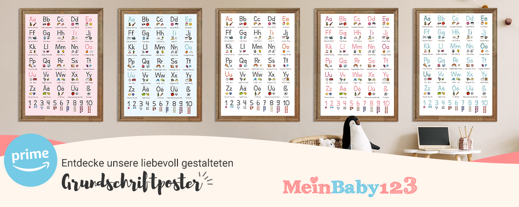 Grundschrift ABC Poster