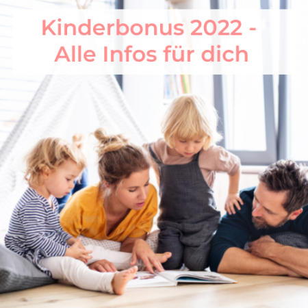 Kinderbonus 2022 für Familien