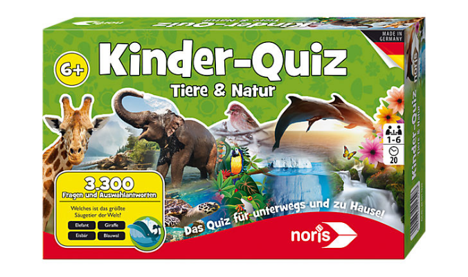 Noris Kinderquiz Tiere & Natur