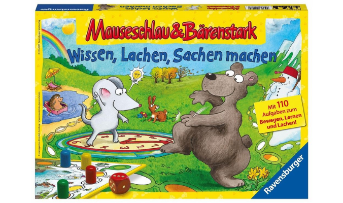 Ravensburger 212989 - Mauseschlau & Bärenstark: Wissen, Lachen, Sachen machen