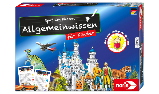 Noris Spiel, Quizspiel »Spaß am Wissen - Allgemeinwissen für Kinder«