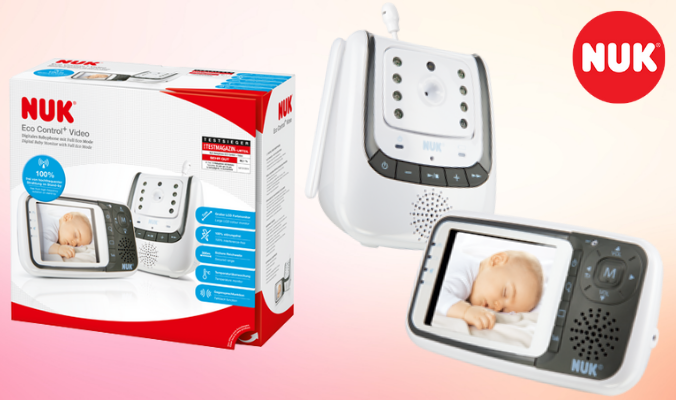 NUK Babyphone Eco Control plus Video