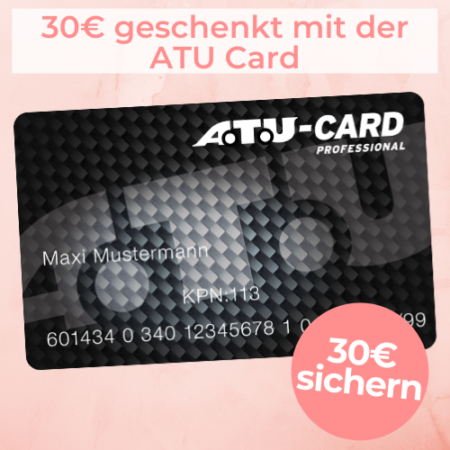 ATU Card 30€ sichern