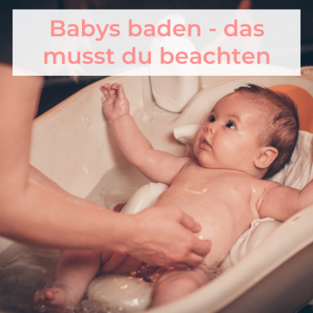 Baby richtig baden