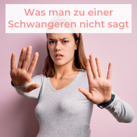 Schwangere ist wütend