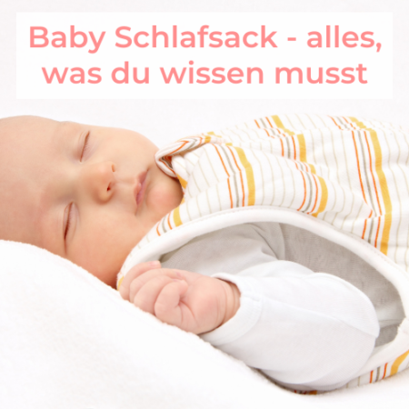 Baby schläft im Schlafsack