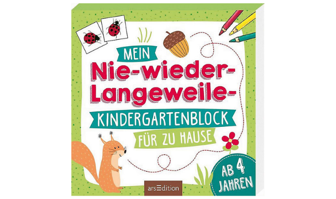 Mein Nie-wieder-Langweile-Kindergartenblock für zu Hause