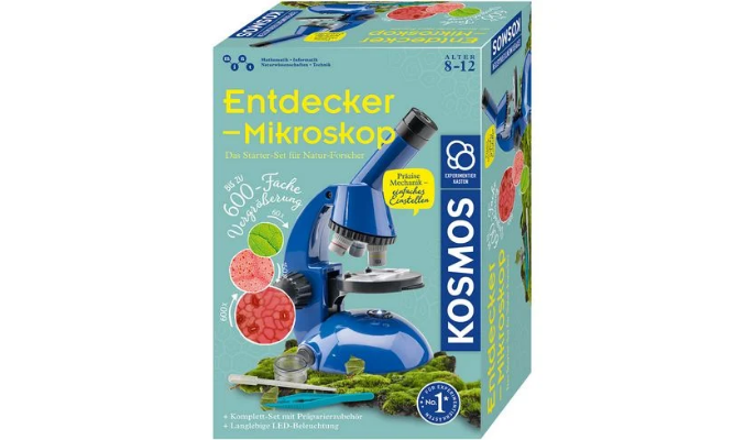 KOSMOS - Experimentierkästen - Entdecker-Mikroskop - Das Starter-Set für Natur-Forscher