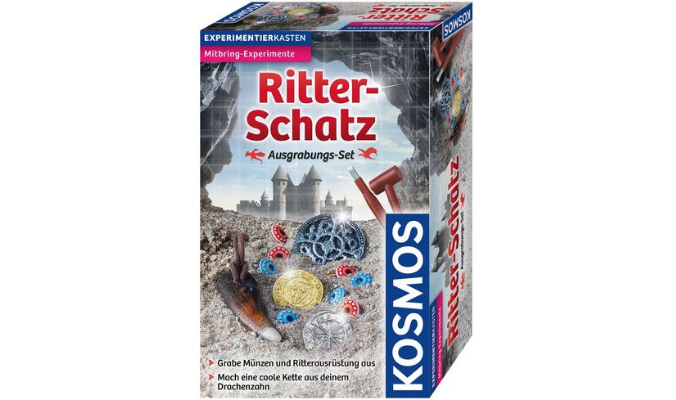 KOSMOS - Ritter-Schatz - Ausgrabungs-Set Experimentierkasten