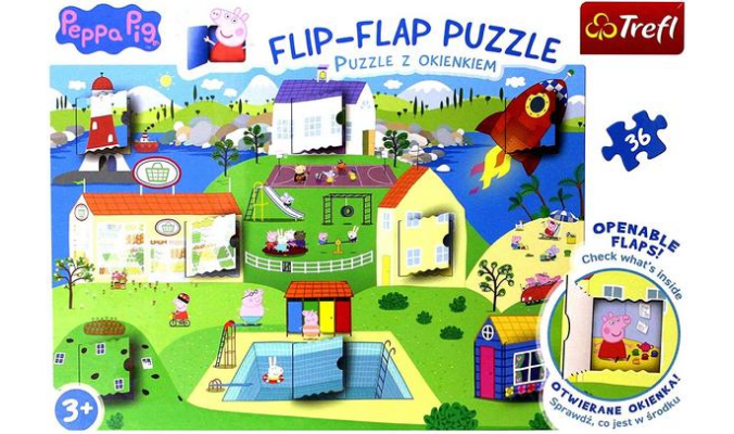 Flip-Flap Puzzle, Peppa Pig