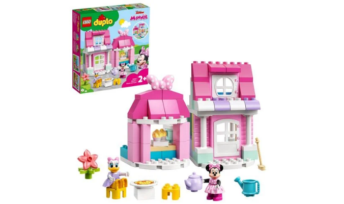 LEGO DUPLO Disney 10942 Minnies Haus mit Café Spielzeug zum Bauen