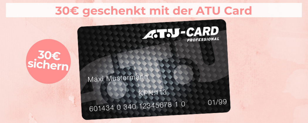 ATU Card 30€ sichern